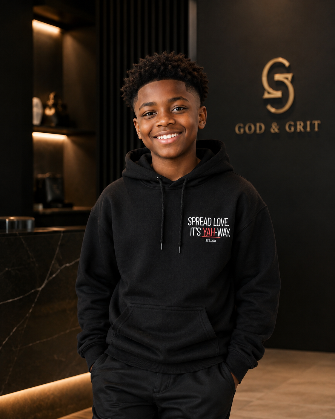 The Spread Love Signature Hoodie (Youth)