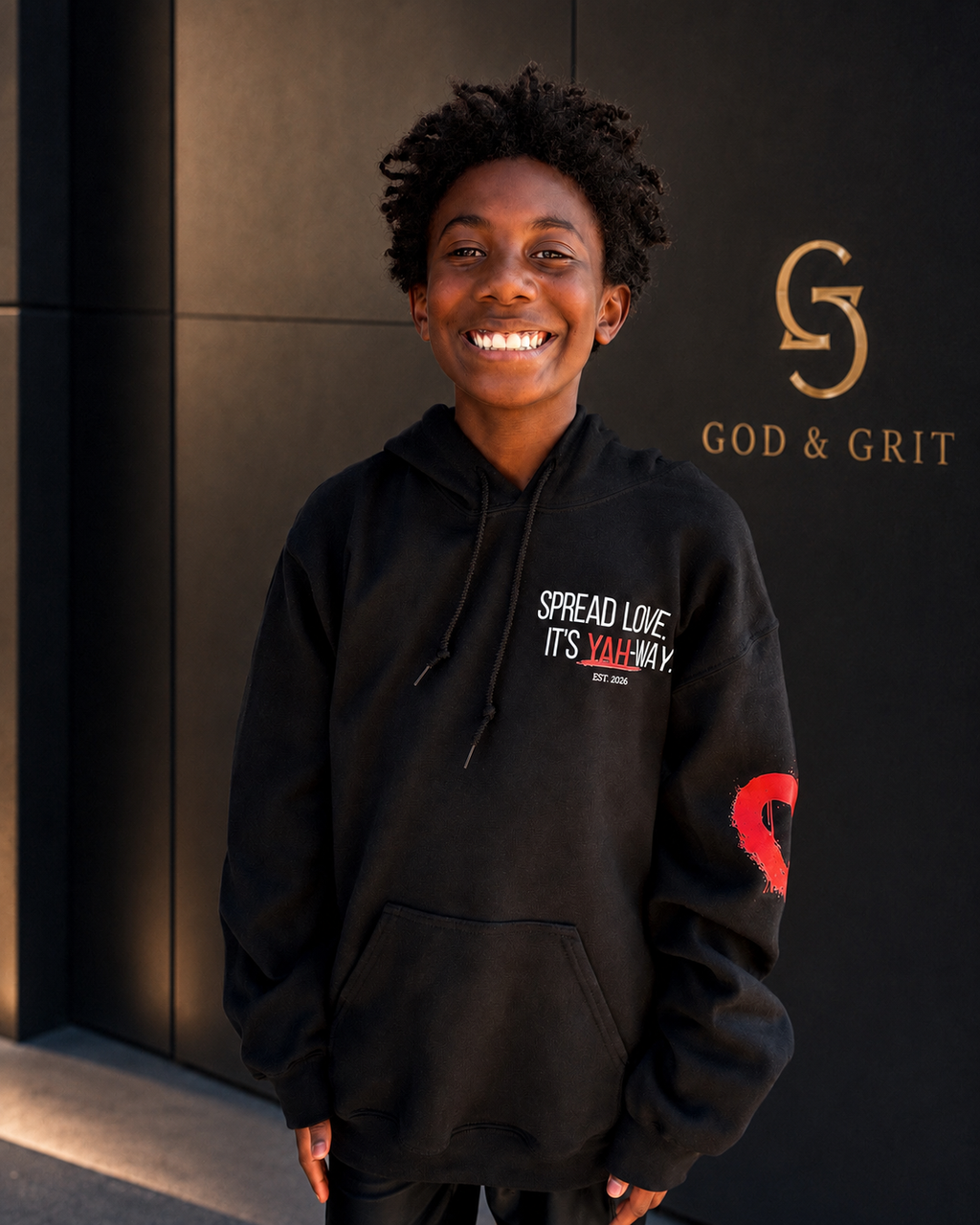 The Heart on the Sleeve Youth Hoodie