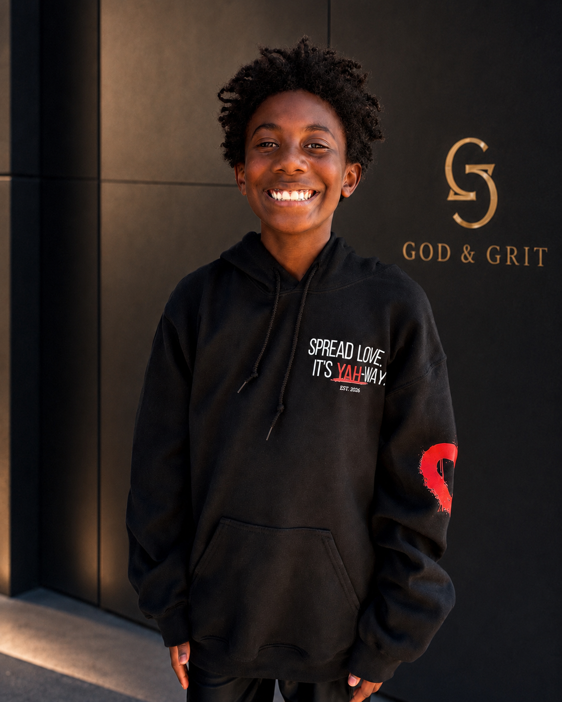 The Heart on the Sleeve Youth Hoodie